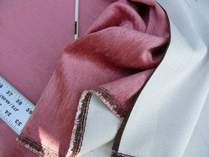 Lee Jofa Gp And J Baker Tranquility Blush Pink Silky Heavy Chenille Floral Rose MSRP USD 244/Y