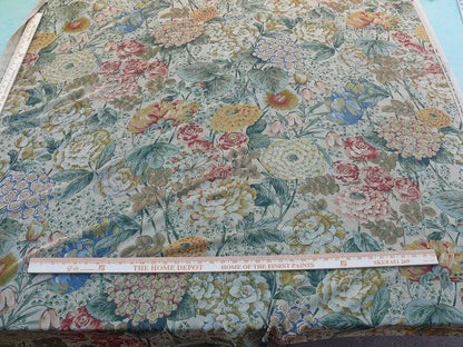 Scalamandre Vera Sheer Exuberant Dalia Fields Cotton Voile from Italy MSRP USD 188/Y