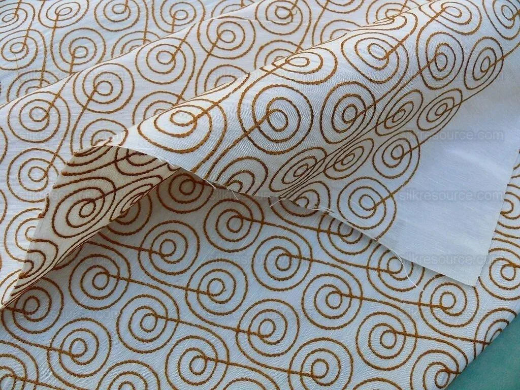 Scalamandre Constant Motion Terracotta  Grey Watkins MSRP USD 160/Y