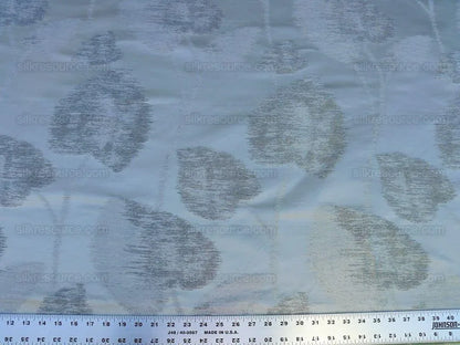 Scalamandre Isabella Moon Glow Foliage Silk Lampas MSRP USD 428/Y