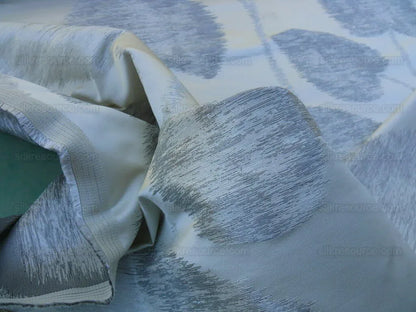 Scalamandre Isabella Moon Glow Foliage Silk Lampas MSRP USD 428/Y