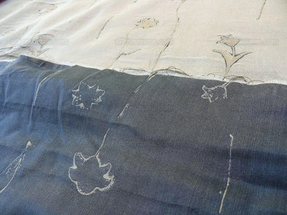 Scalamandre  Grey Watkins Orissa Semi Sheer Copper Silk Double Organza Damask Tulip Wildflower MSRP USD 212/Y