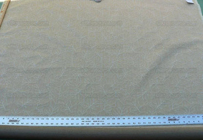 Scalamandre Fonthill Maplewood Cream White Damask Foliage Maple Leaves MSRP USD 204/Y