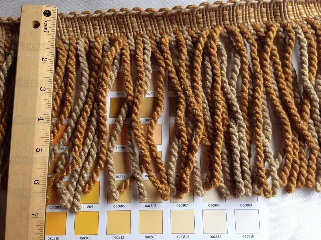 By Yd Scalamandre Bullion Trim Antique Gold Trim MSRP USD 81.00