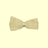 Scalamandre 100% Silk Mini Ribbon In Medium Yellow