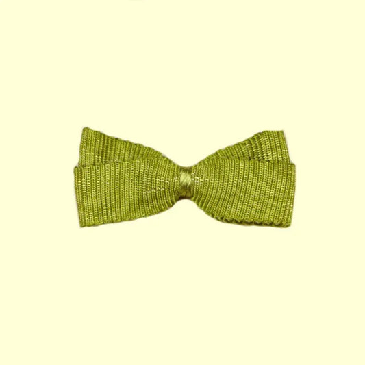 Scalamandre 100% Silk Mini Ribbon In Olive Green