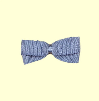 Scalamandre 100% Silk Mini Ribbon In Grey Blue