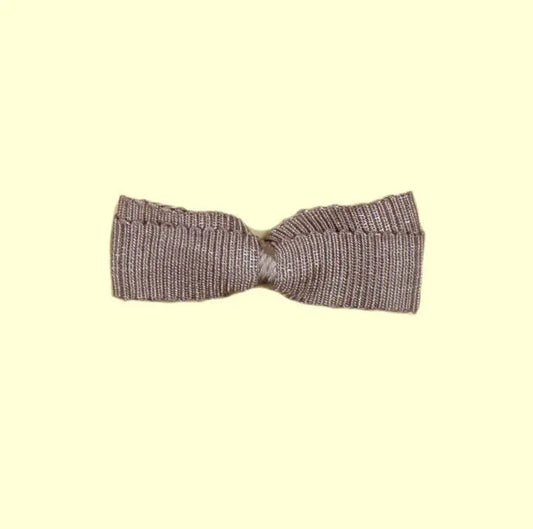 Scalamandre 100% Silk Mini Ribbon In Grey
