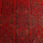 BY YD LEE JOFA GLENEAGLE DAMASK "GARNET" RED GOTHIC MEDALLION