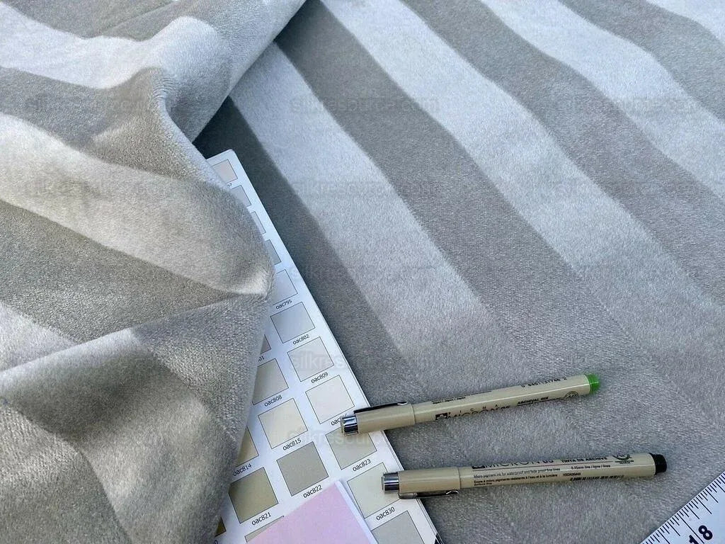 Kravet Couture "luxe Mohair" Grey Stone Pale Minty Green Frosty MSRP USD 348/yard