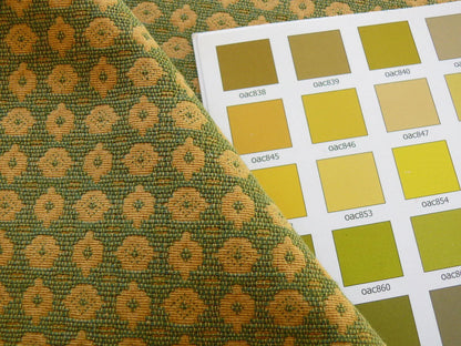 By Yd Scalamandre Vienna Matelasse Sunflower Gold Green