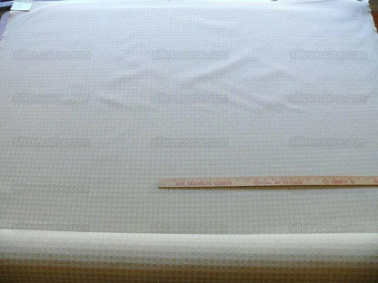 Bty Scalamandre Matelasse Vienna 100% Cotton Sand White