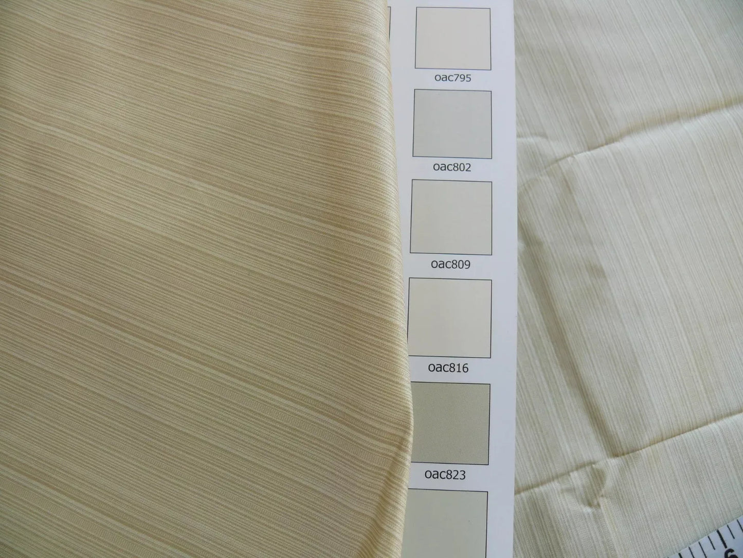 by yard Scalamandre Kravet Pin Stripe Strie Silk Taffeta Light Tan Beige MSRP USD/190y