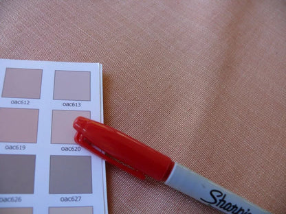 By yard Scalamandre Peach Soft Salmon Pink Texture Thick Silky MSRP USD 130+/Y