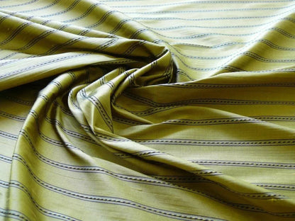 Kravet Exquisite 100% Silk w/ Rope Detail Metallic Bronze Gold BTY MSRP$145/Y