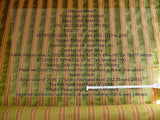 9y Beacon Hill Dillon Velvet Stripe In Bonsai Green Silky Heavy MSRP USD 1584 (575a)