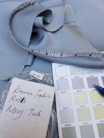 New Silk Tsukesage Bolt Handpainted Red Tree Peony @x25 Z69 12mx36cm (472x14.1" 13y