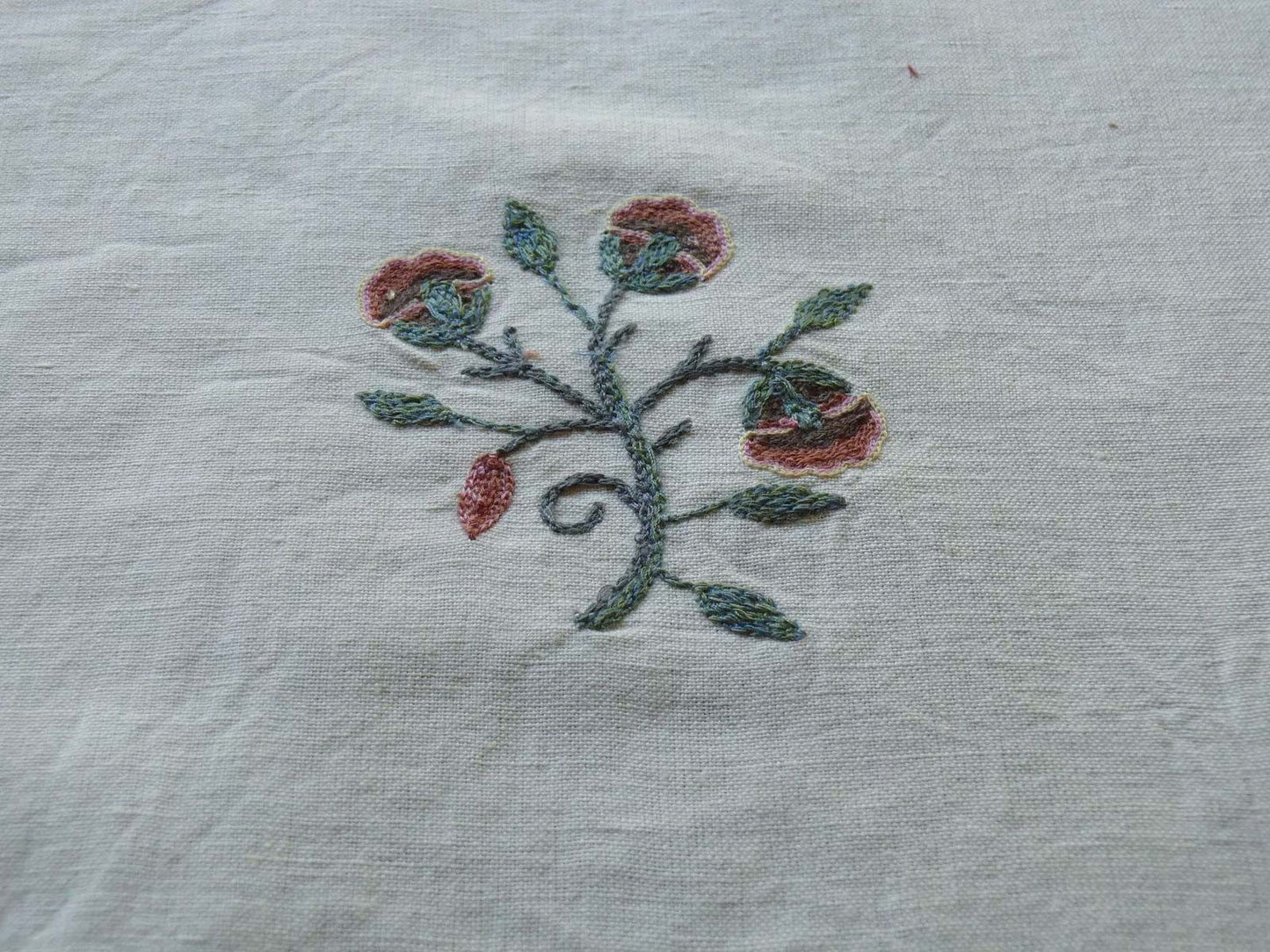 BTY  Kravet Couture Petite Monardi Embroidery Turquoise MSRP$189/Y