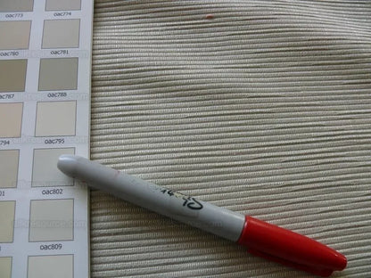 7YD Scalamandre Silver Grey Ribbed Upholstery MSRP USD 150/Y