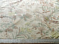 1.1y Scalamandre Oiseau des Exotique 100% Silk Warp Print Bird Beige Cream