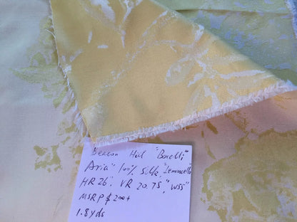 Beacon Hill 1.85Y Bocelli Aria Damask Lemoncello MSRP$200+/YD