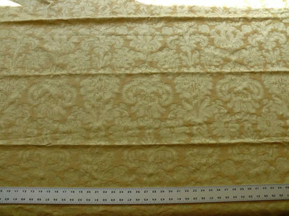 Clarence House Golden Yellow Brocade Renaissance Pom 3.2Y #1321