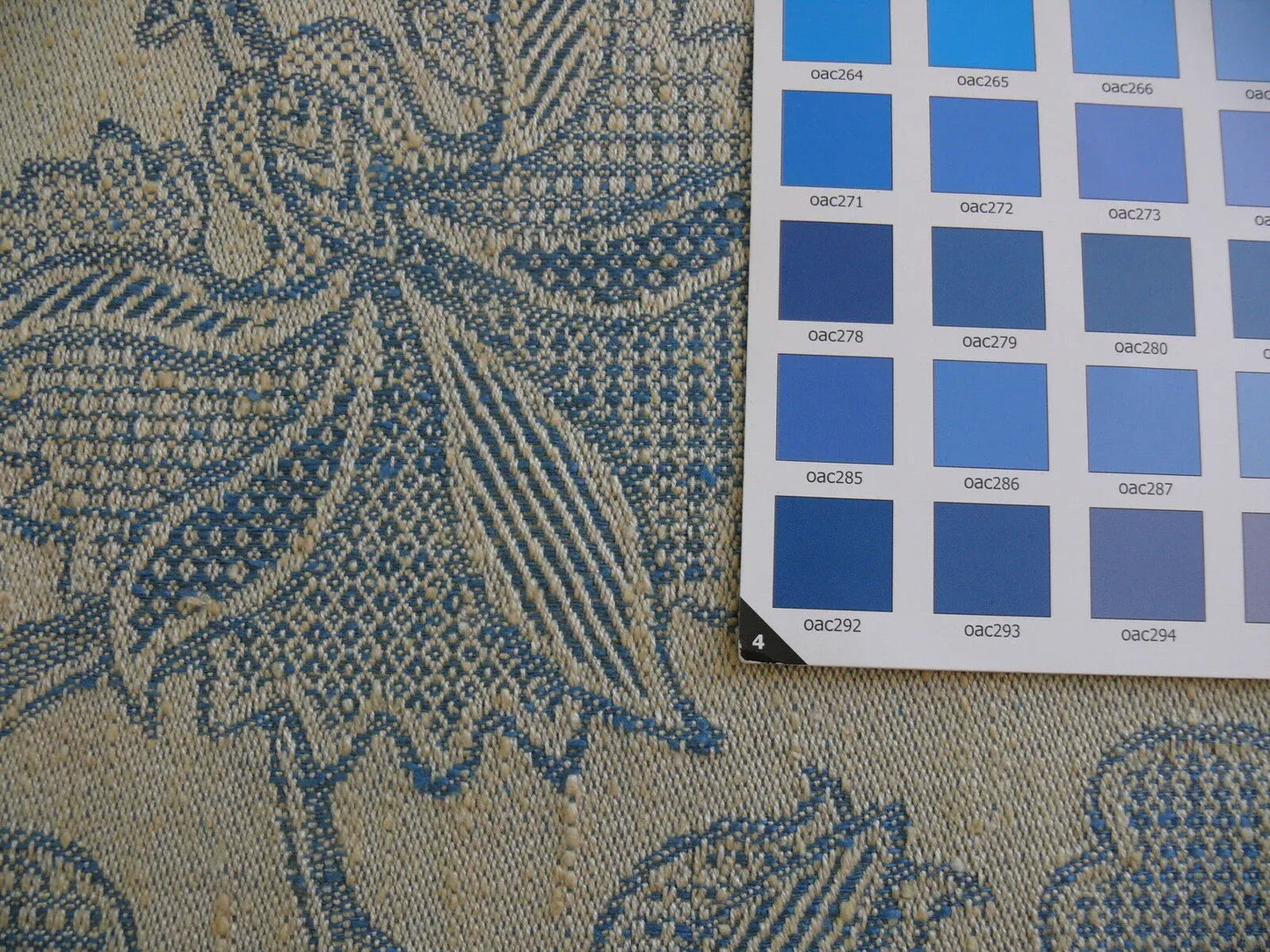 Brunschwig &amp; Fils Coventry Coverlet Blue French Country MSRP USD 200+/y by yard #293