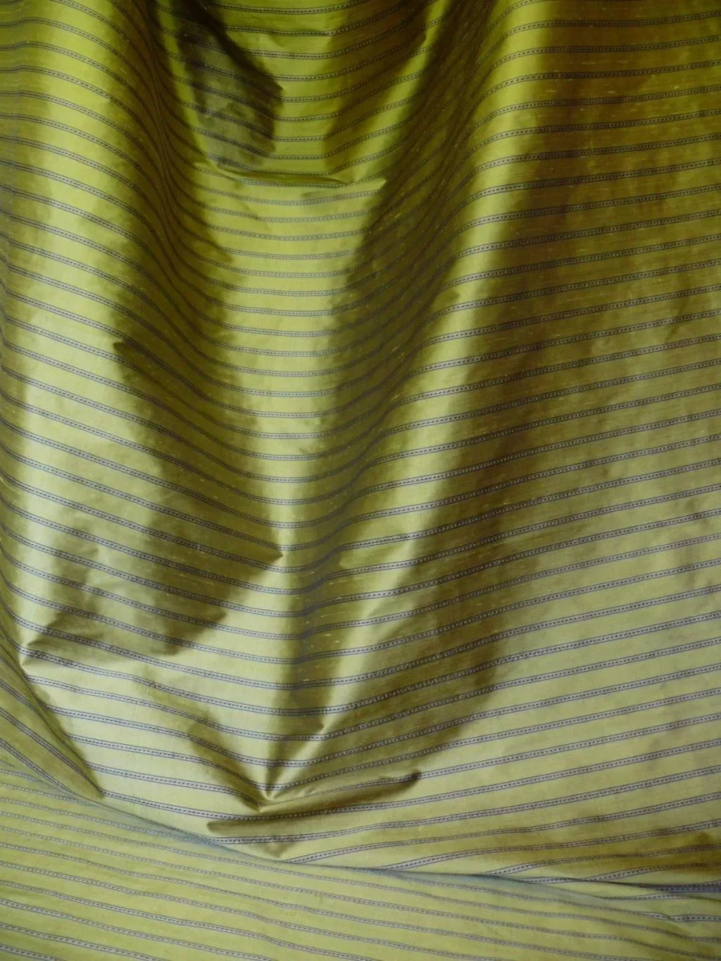 Kravet Exquisite 100% Silk w/ Rope Detail Metallic Bronze Gold BTY MSRP$145/Y