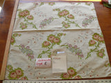 Scalamandre "Rose" Silk Lampas Square High End Fabric MSRP USD 500+/Y E48