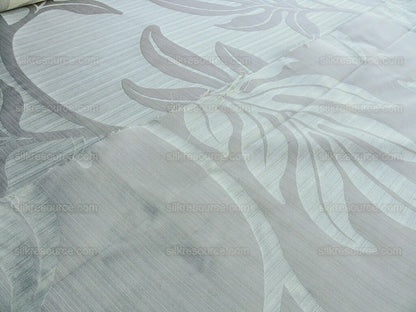 Lee Jofa Leave Strie Seafoam Green Monstera Foliage Tropical Rain Forest Silk MSRP USD 328/Y