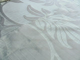 Lee Jofa Leave Strie Seafoam Green Monstera Foliage Tropical Rain Forest Silk MSRP USD 328/Y