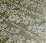 By yard Scalamandre Lelievre Valosnei Silk/Cotton Damask IVORY GOLD  MSRP$500+