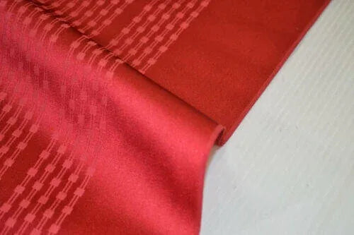 Nishijin Kyoto New Silk Kimono Bolt:rose Red @a19 11.4mx37cm 448x14.5"