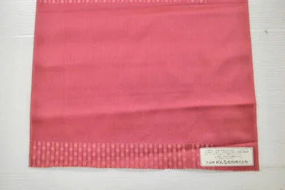 Nishijin New Silk Kimono Bolt:unique Stripe Pink Red @a35 11.4mx37cm (448x14.5"