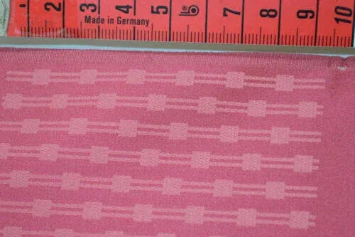 Nishijin New Silk Kimono Bolt:unique Stripe Pink Red @a35 11.4mx37cm (448x14.5"