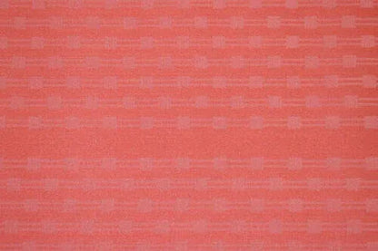 Nishijin Kyoto New Silk Bolt:unique Stripe Coral Pink@a21 11.4mx37cm (448x14.5"