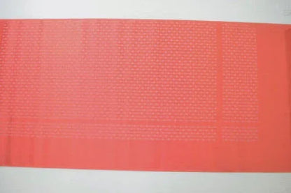 Nishijin Kyoto New Silk Bolt:unique Stripe Coral Pink@a21 11.4mx37cm (448x14.5"