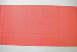 Nishijin Kyoto New Silk Bolt:unique Stripe Coral Pink@a21 11.4mx37cm (448x14.5"
