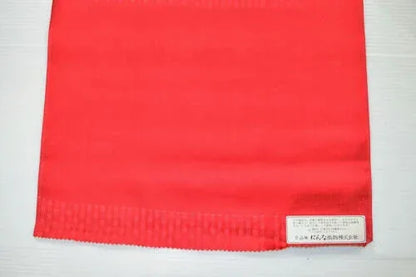 Nishijin Kyoto New Silk Kimono Bolt: Red @a28 11.4mx37cm 448x14.5"
