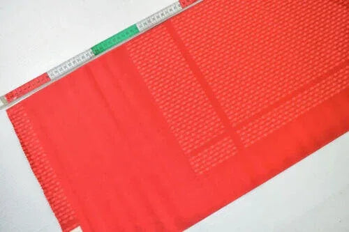 Nishijin Kyoto New Silk Kimono Bolt:unique Stripe Pink Red @a8 11.4mx37cm