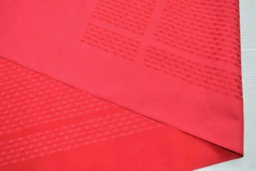 Nishijin Kyoto New Silk Kimono Bolt: Red @a28 11.4mx37cm 448x14.5"