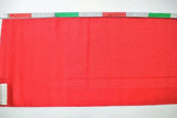 Nishijin Kyoto New Silk Kimono Bolt: Red @a28 11.4mx37cm 448x14.5"