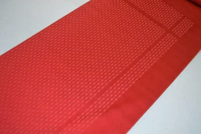 Nishijin Kyoto New Silk Kimono Bolt:unique Stripe Pink Red @a8 11.4mx37cm