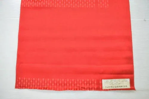 Nishijin Kyoto New Silk Kimono Bolt:unique Stripe Pink Red @a7 11.4mx37cm