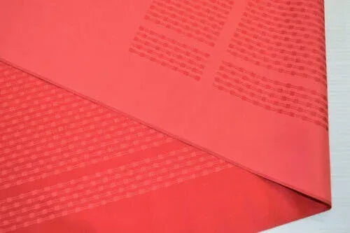 Nishijin Kyoto New Silk Kimono Bolt:unique Stripe Pink Red @a7 11.4mx37cm