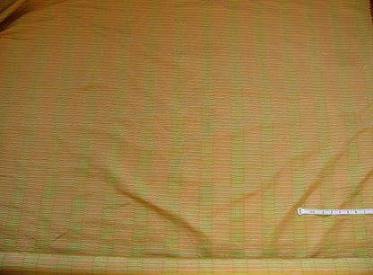 100% Silk Jacquard Piano Key Texture "carnival" Gold Green Pink Copper