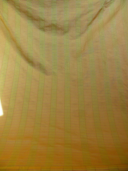 100% Silk Jacquard Piano Key Texture "carnival" Gold Green Pink Copper