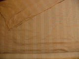 100% Silk Jacquard Piano Key Texture "goldspun" Metalic Brown Gold