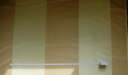 By Yard Lee Jofa Tennyson Stripe "Cream" Wide Stripe Silk Taffeta Beige MSRP USD 256/Y