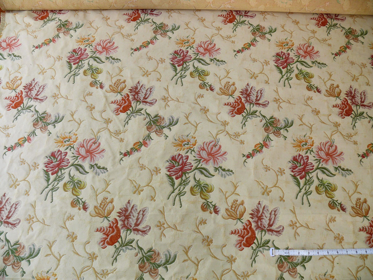 Lee Jofa Mansart Lampass French Court Flower Rose Bouquet Cameo White MSRP USD269/y